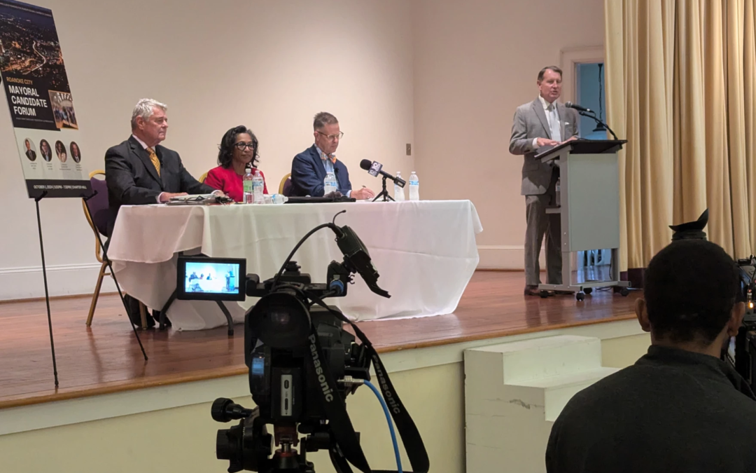 Three Candidates Vie for Roanoke Mayor