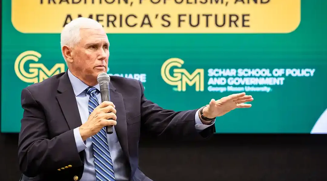 Mike Pence Joins George Mason University as Professor of Practice