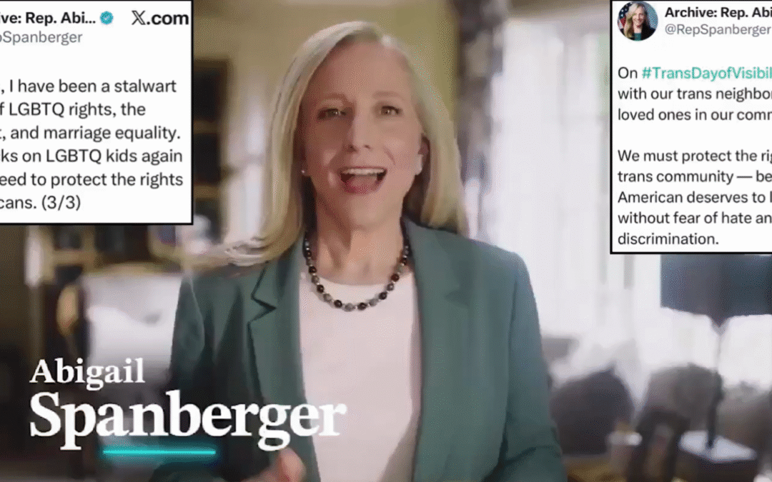 Spanberger Words, Votes, Come Back to Haunt Her on Trans Issues
