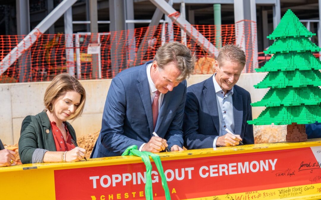 LEGO Marks Major Construction Milestone at New $1.5 Billion Virginia Factory