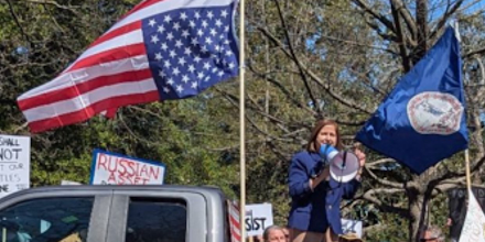 ‘Civil Disobedience’: VA Dem Candidate Flies Flag Upside Down, Boasts of Banning Parents’ Choice